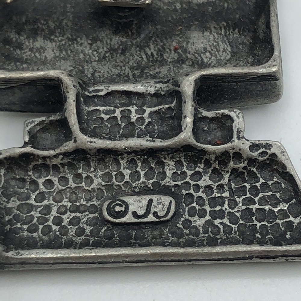 Vtg Jj Mouse Error! Brooch With Computer And Dang… - image 5